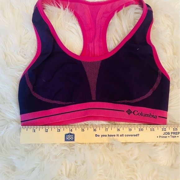 Columbia Women's Seamless Reversible Pink/Blue Sports Bra Size: M - Picture 5 of 5